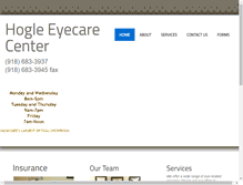 Tablet Screenshot of hogleeyes.com